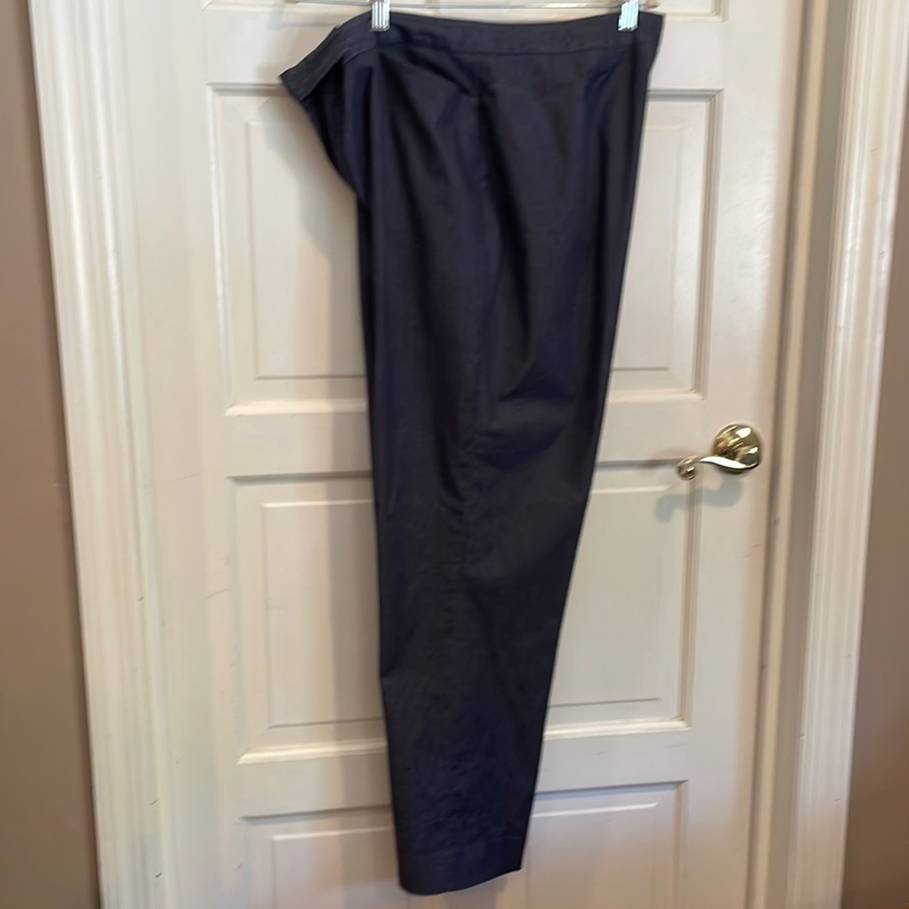 Jones NY stretch cotton twill pant blue resembles denim size 16